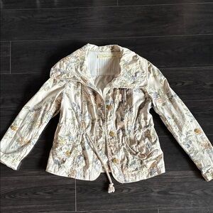 Floral Utility Jacket for Women